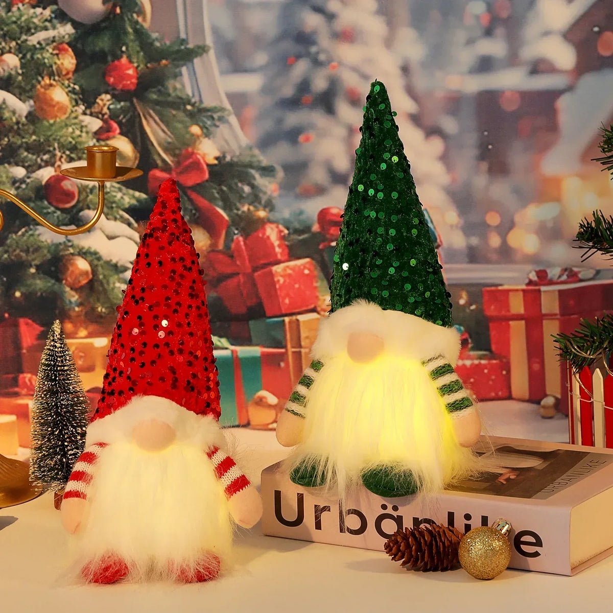 Gnomos Iluminados Natalinos