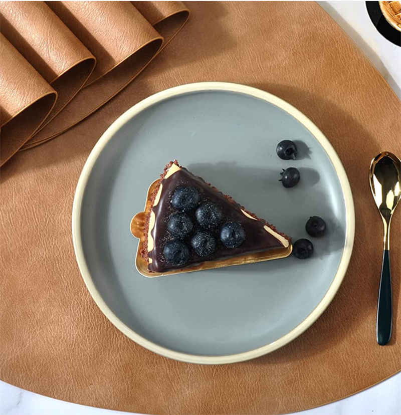 Jogo Americano em Couro + Porta Copo