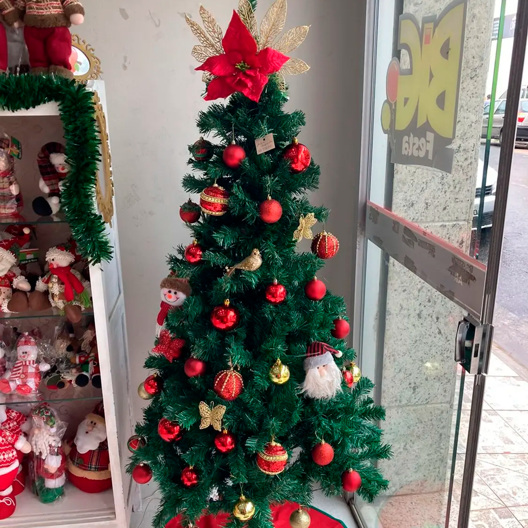 Árvore de Natal Popup + 2 Bolas de Espelho MÁGICAS
